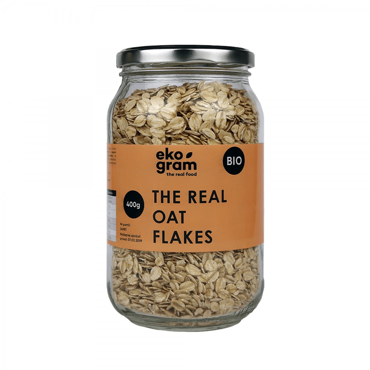 Flocons d'avoine BIO 400 g - EKOGRAM