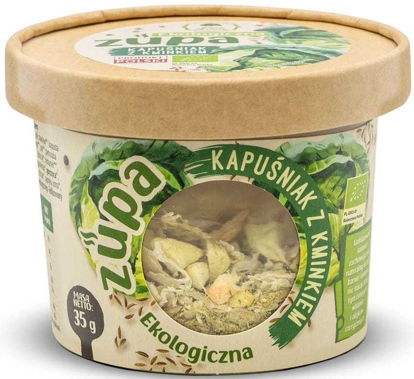 Soupe de chou au carvi lyophilisé bio 35 g - cadeaux de la nature