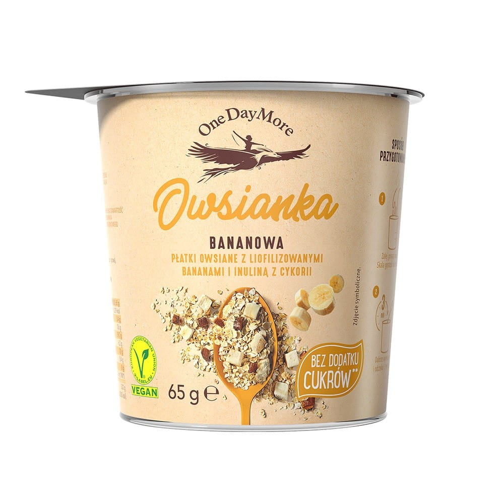 Bouillie de banane sans sucre ajouté 65 g