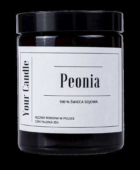 Bougie soja pivoine 180 ml - VOTRE BOUGIE