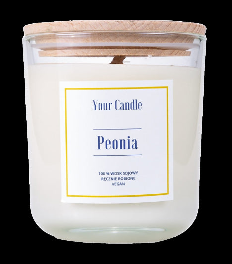 Bougie soja pivoine 210 ml - VOTRE BOUGIE