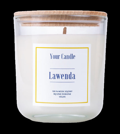 Bougie Soja Lavande 210 ml - VOTRE BOUGIE