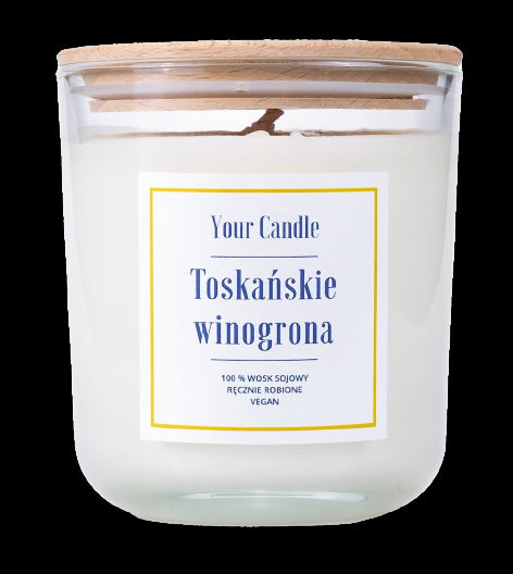 Bougie de Soja Raisin de Toscane 210 ml - VOTRE BOUGIE