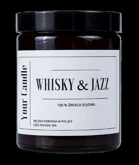 Bougie soja whisky & jazz 180 ml - VOTRE BOUGIE