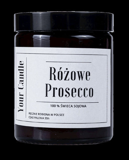 Bougie de soja rose prosecco 180 ml - VOTRE BOUGIE