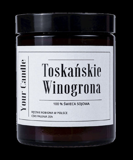 Bougie de Soja Raisin de Toscane 180 ml - VOTRE BOUGIE