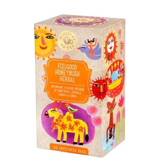 THÉ AYURVÉDIEN AU TRIPHALA (FEELGOOD HONEYBUSH HERBAL) BIO (20 x 1,8 g) 36 g - MINISTÈRE DU THÉ