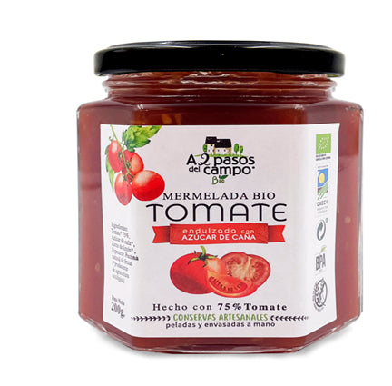 CONFITURE DE TOMATE BIO SANS GLUTEN 200 g (POT) - A2 PASOS DEL CAMPO