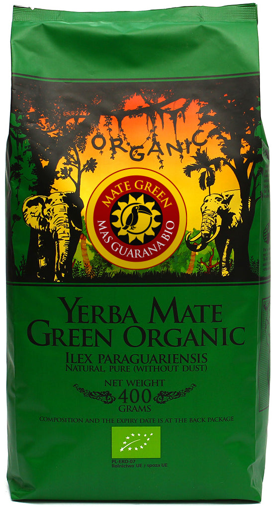 YERBA MATÉ VERT MAS GUARANA BIO 400 g - MATÉ VERT BIO