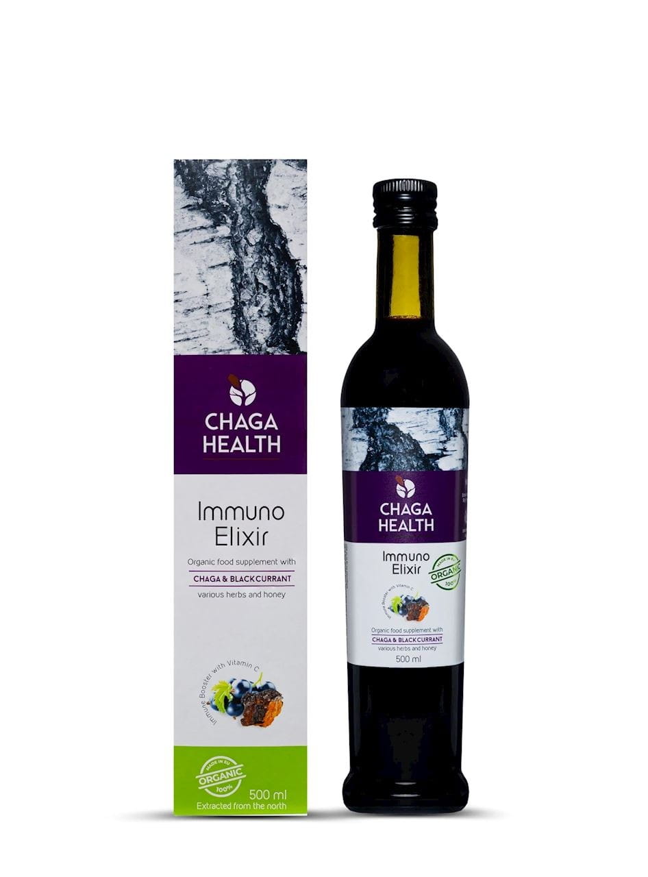 CHAGA ÉLIXIR IMMUNITAIRE AU CASSIS 250 ml - CHAGA