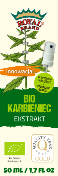 EXTRAIT DE CARNINE EN GOUTTES BIO 50 ml + ATOMISEUR - ROYAL BRAND