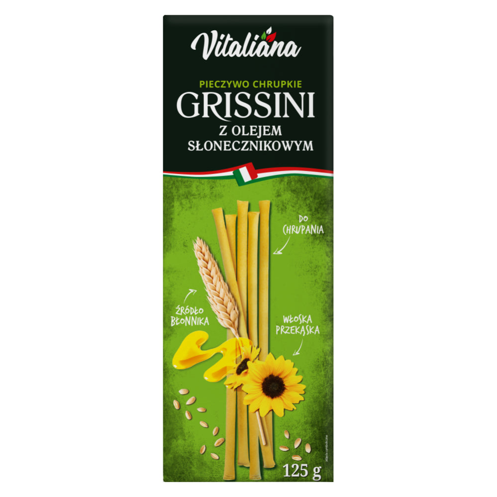 Doigts de Grissini à l'Huile de Tournesol 125 g NaturAvena