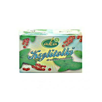 Dragées en poudre xylitol 0%, sucre menthe 40g AKA