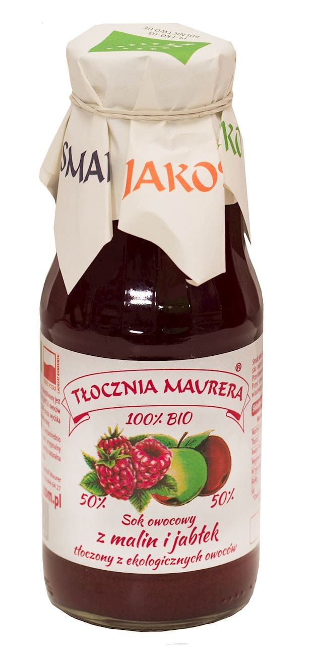Jus de framboise à la pomme BIO 300 ml - MAURER PRESS
