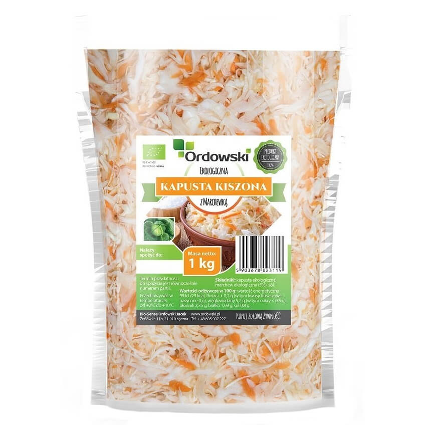 Choucroute BIO 1 kg (doypack) - ORDOWSKI