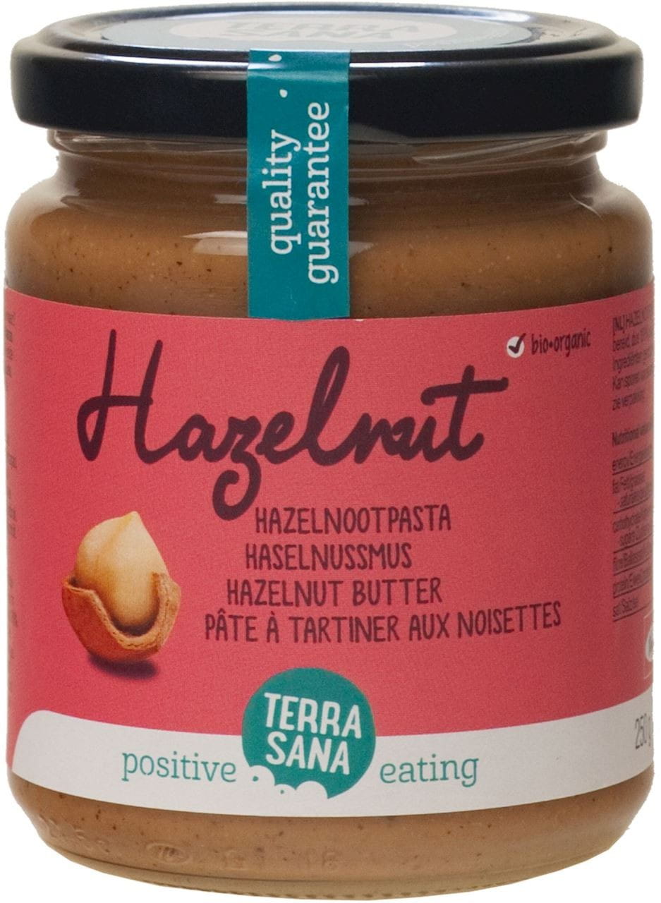 Crème de noisettes torréfiées BIO 250 g - TERRASANA