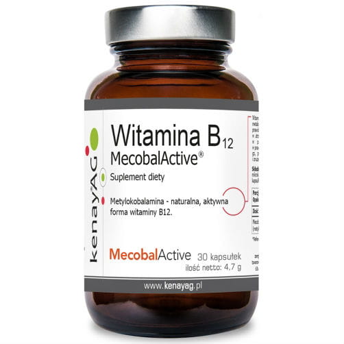 Vitamine B12 mecobalactice méthylcobalamine 500mcg 30 gélules KENAY
