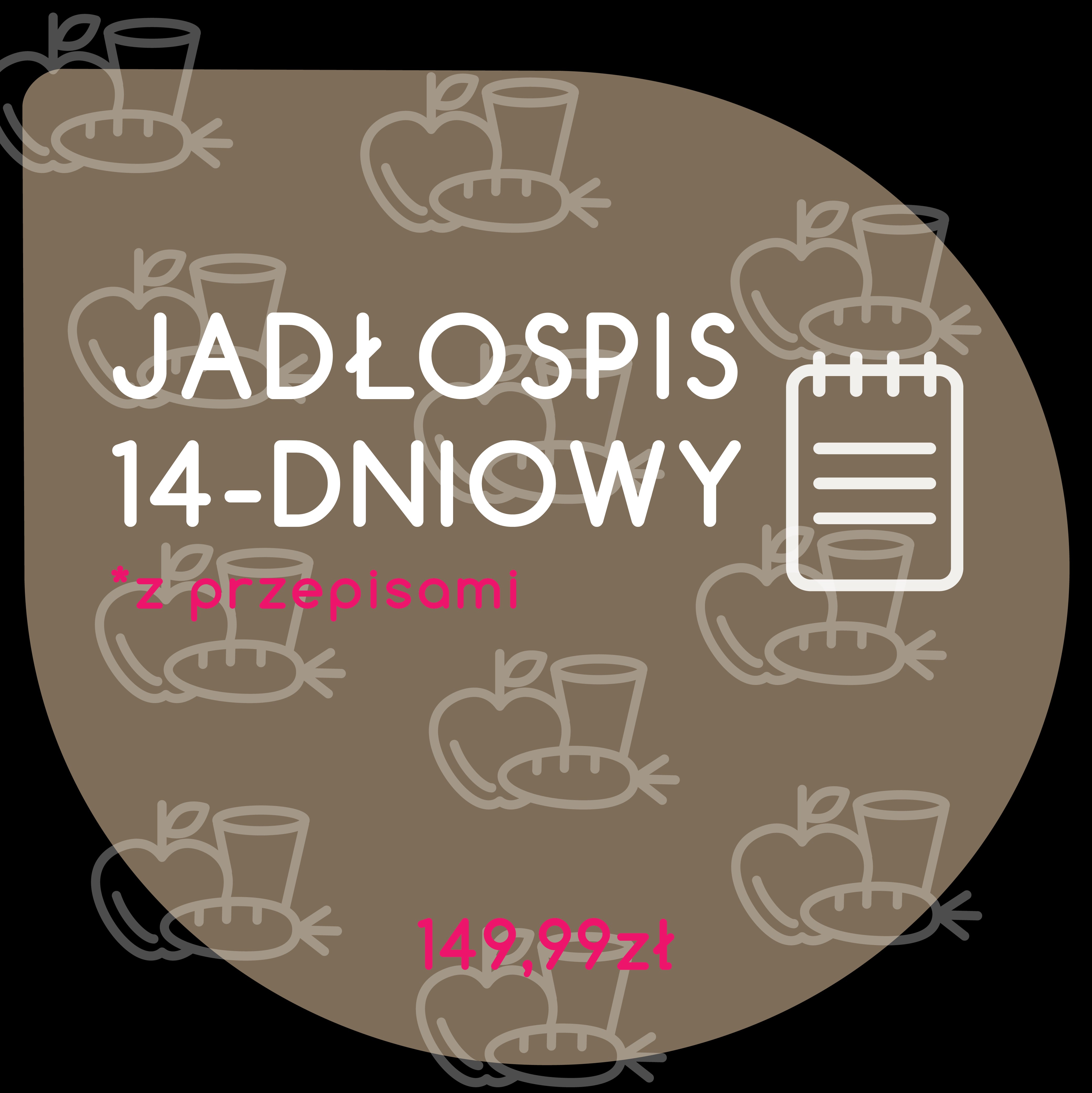 Menu de recettes de 14 jours