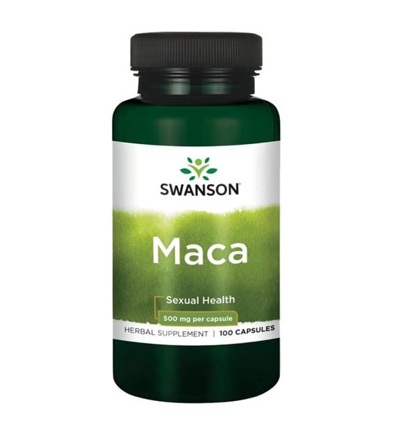 Maca 500mg lepidium tubercule 100 gélules de SWANSON
