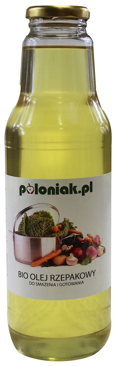 Huile de colza pour friture et cuisson BIO 700 ml - POLONIAK