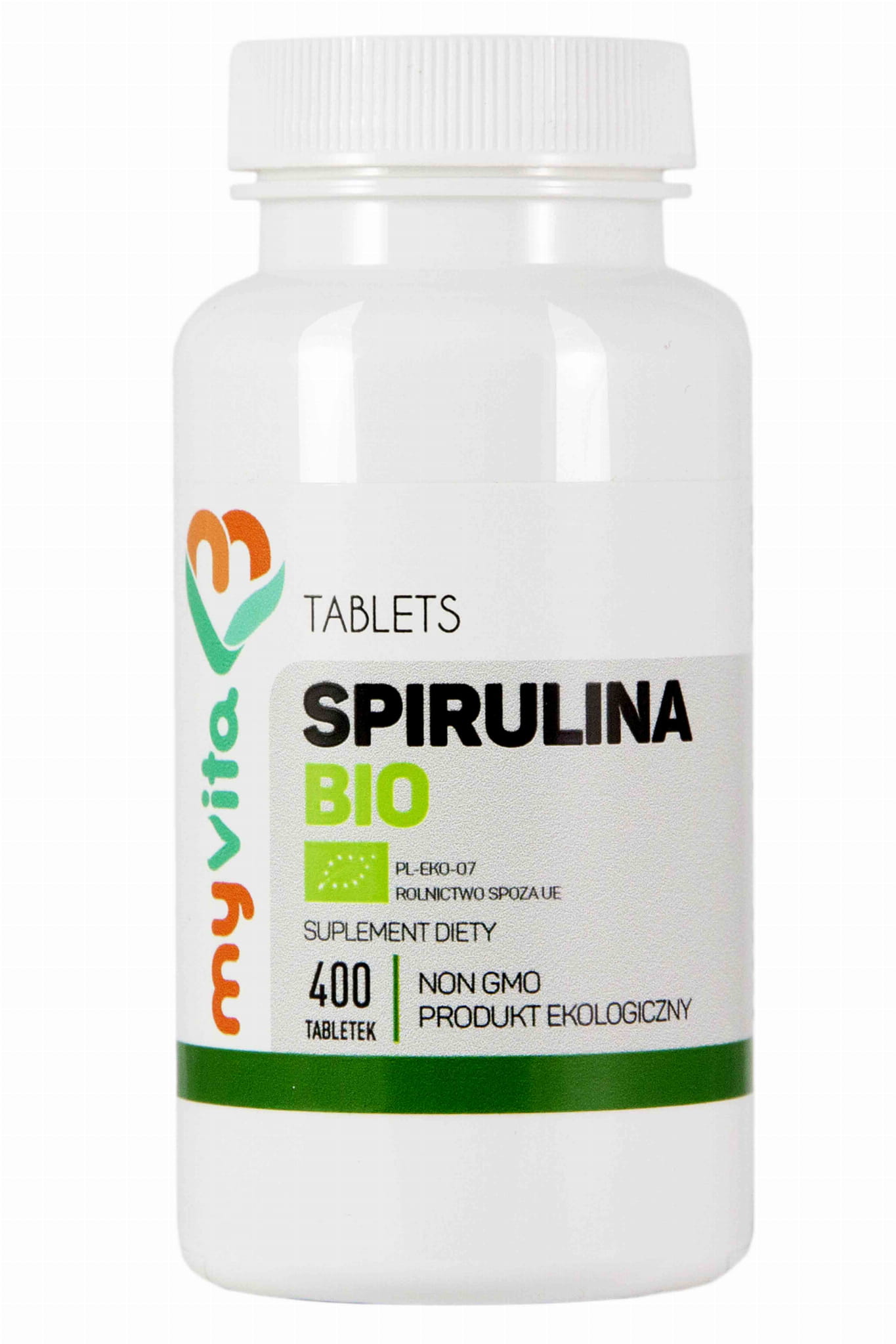 Spiruline BIO 250mg 400 comprimés MYVITA