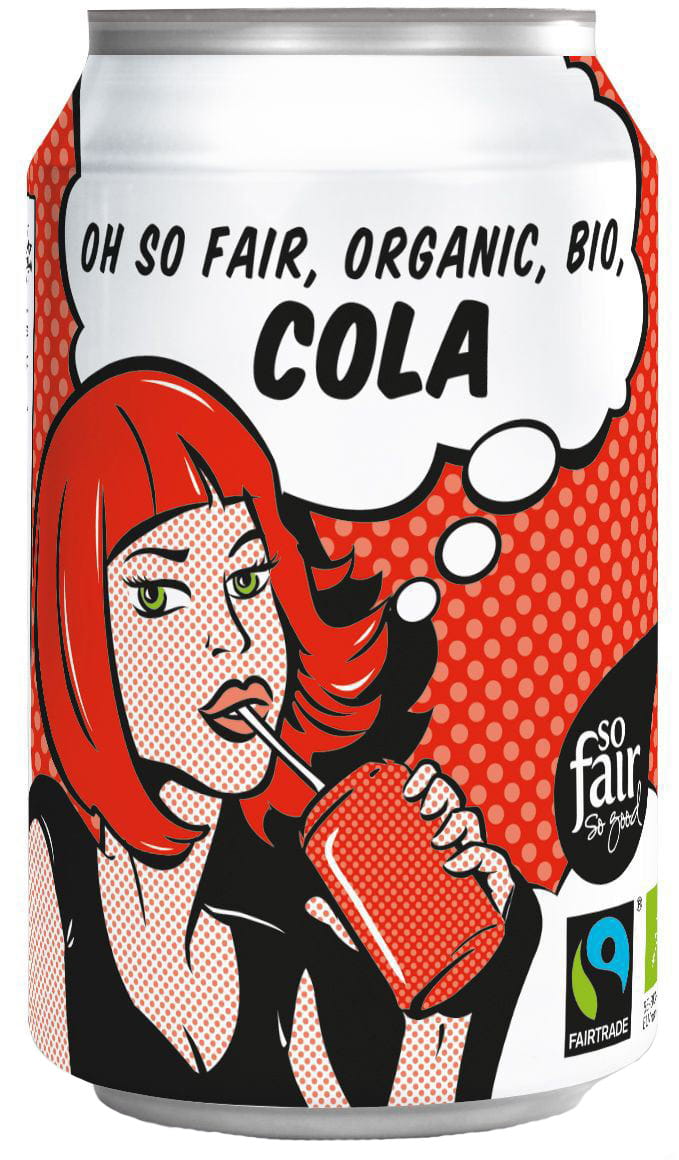Cola équitable BIO 330 ml (canette) - OXFAM