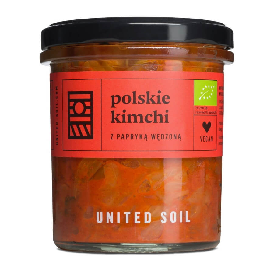 Kimchi polonais au paprika fumé BIO 290 g - UNITED SOIL
