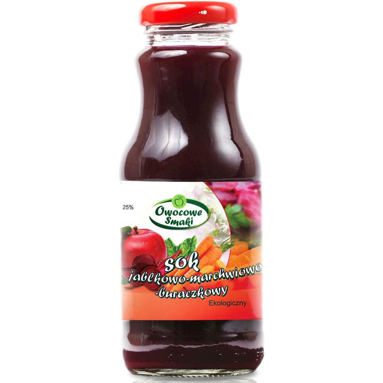 Jus pomme, carotte et betterave BIO 250 ml - SAVEURS DE FRUITS