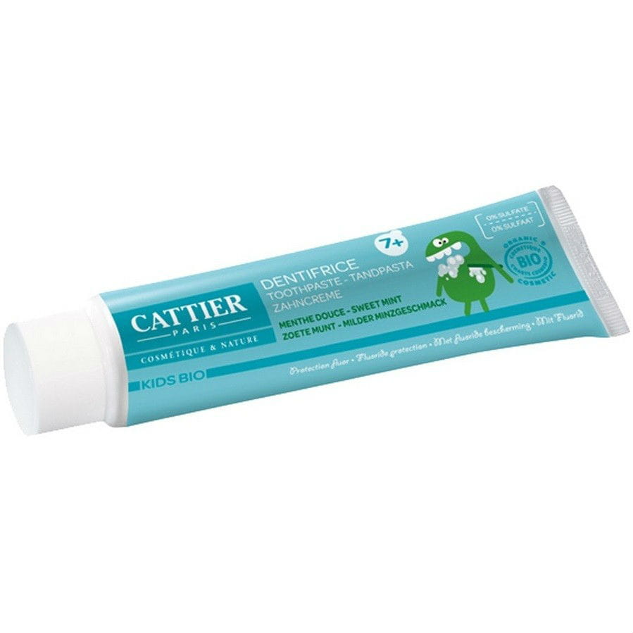 Dentifrice au goût menthe douce pour enfant à partir de 7 ans ECO 50 ml - CATTIER