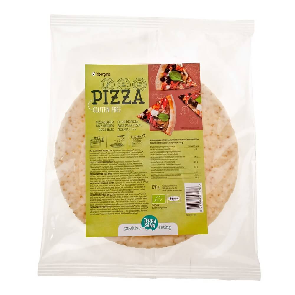 Base de pizza sans gluten BIO 130 g - TERRASANA