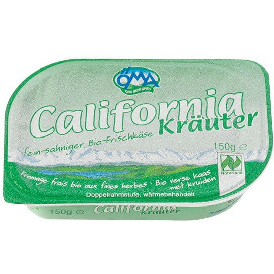 Fromage sandwich aux herbes BIO 150 g - OMA