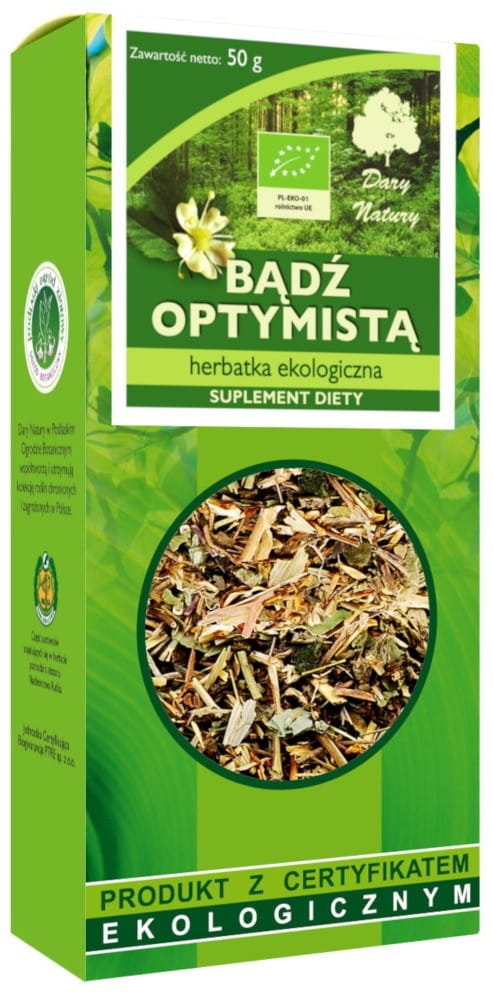 Be an optimist thé BIO 50 g - DONS DE LA NATURE