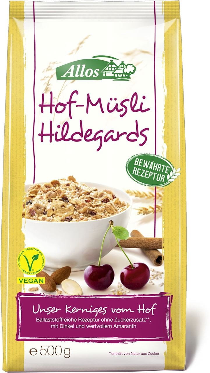 Muesli d'épeautre St. hildegarde BIO 500 g - ALLOS