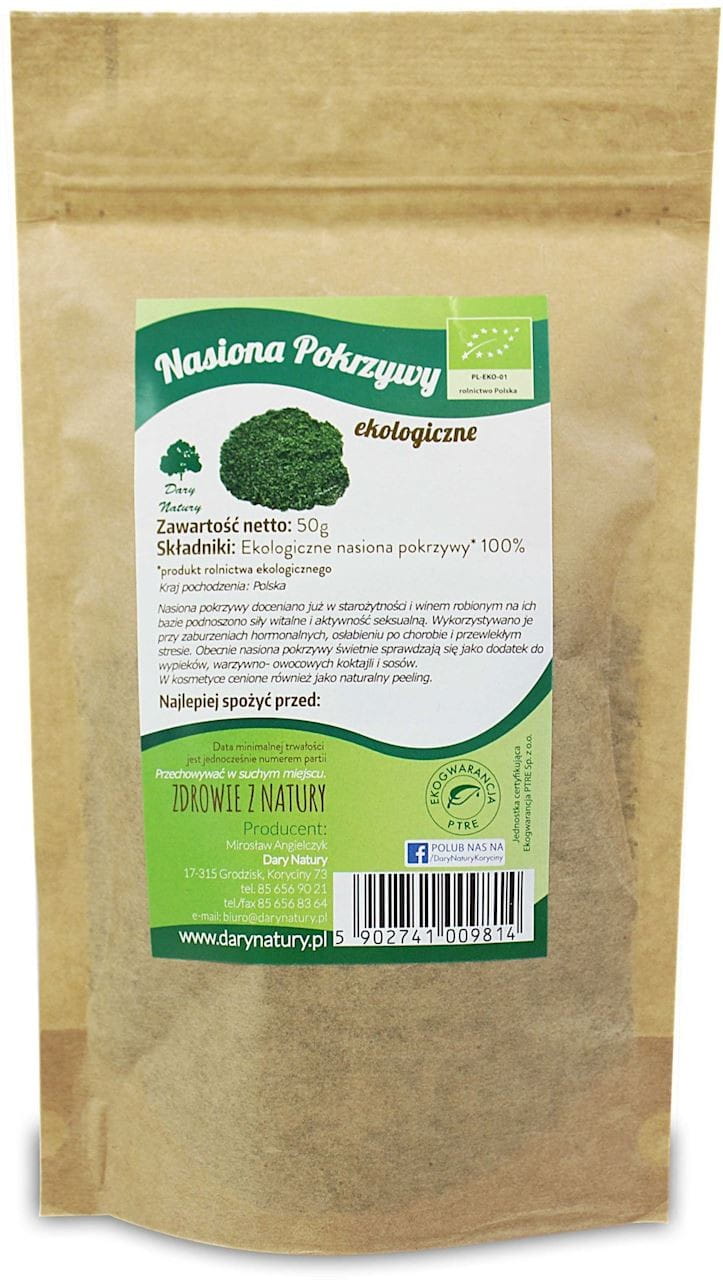 Graines d'ortie BIO 50 g - CADEAUX DE LA NATURE