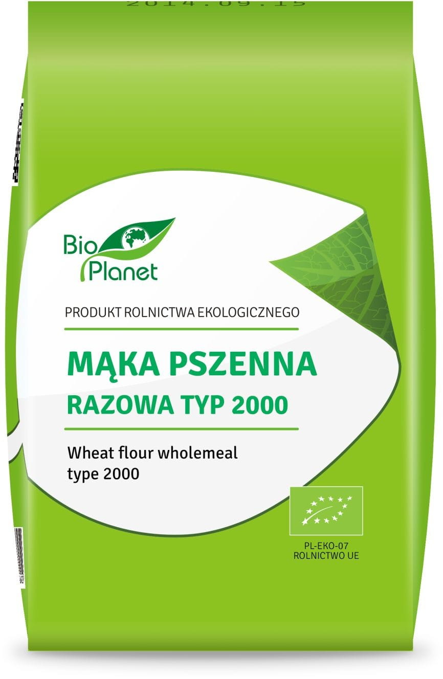Farine de blé complet type 2000 BIO 1 kg - BIO PLANET