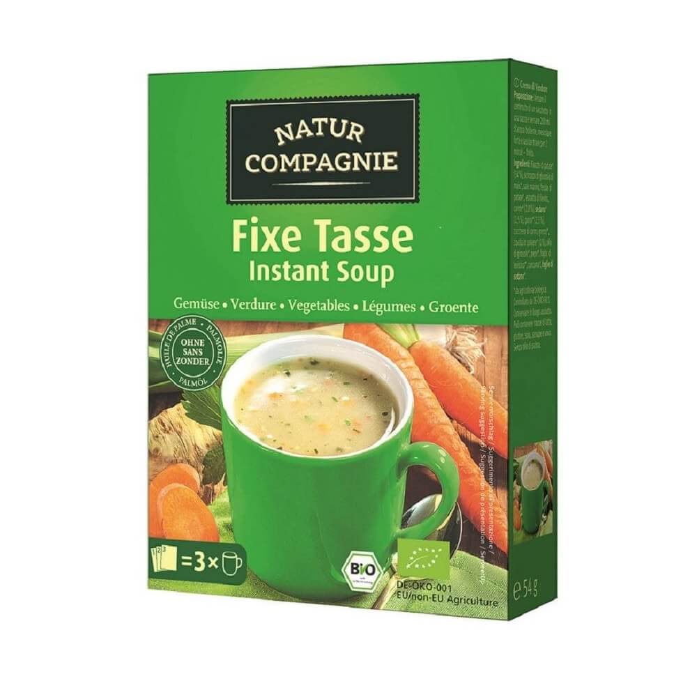 Soupe de légumes instantanée BIO (3 x 18 g) - NATUR COMPAGNIE