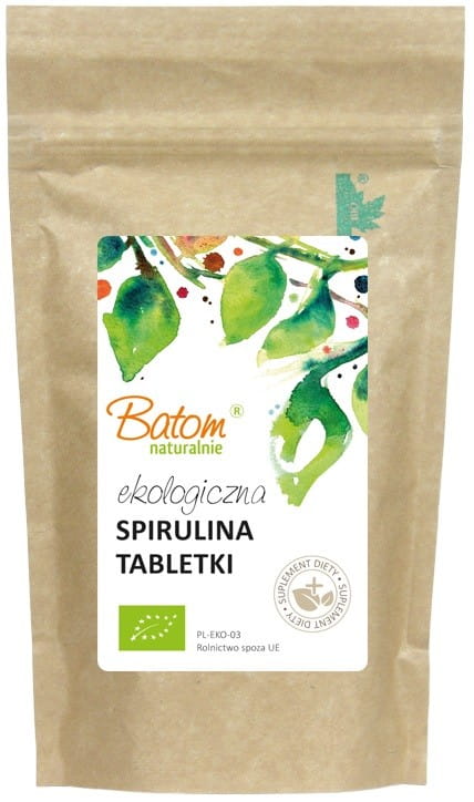 Spiruline comprimés BIO 150 g (1 comprimé = 200 mg) - BATOM