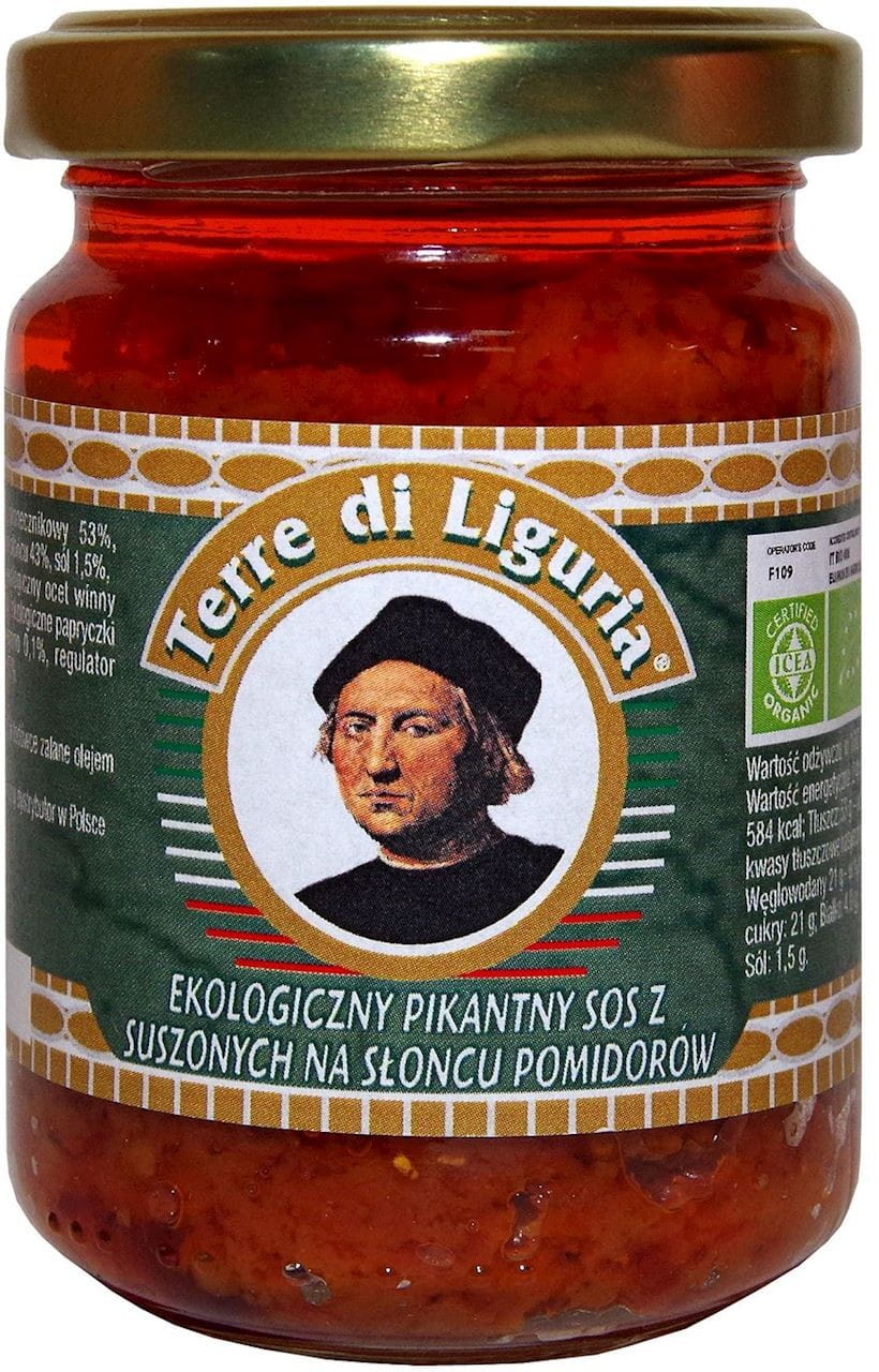Sauce tomate séchée épicée BIO 135 g - TERRE DI LIGURIA
