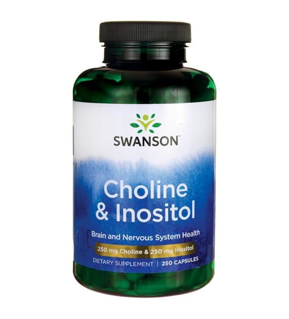 Choline & Inositol 250 gélules de SWANSON