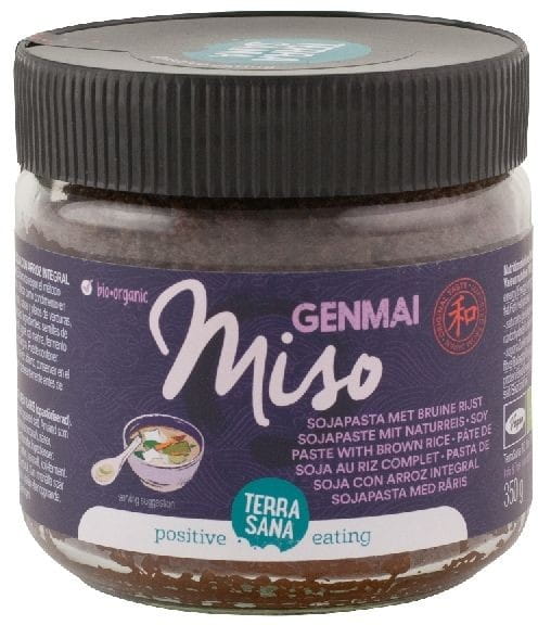 BIO miso genmai (pâte de soja au riz brun) 350 g - TERRASANA