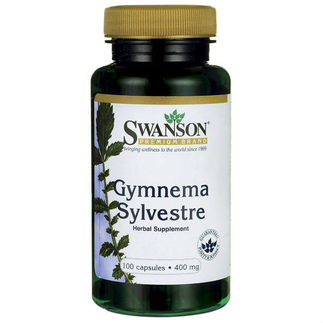 Gurmar 400mg gymnema sylvestre 100 gélules de SWANSON