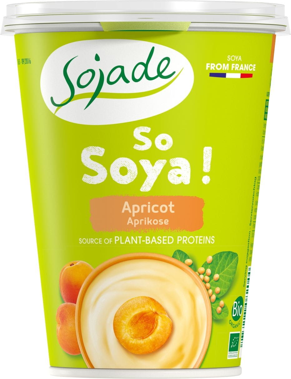 Produit sans gluten soja abricot BIO 400 g - SOJADE