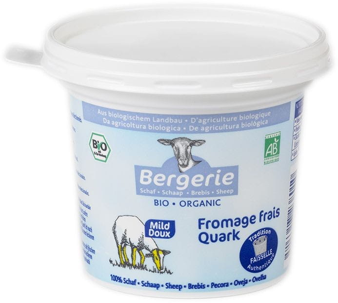 Fromage caillé de brebis BIO 200 g - BERGERIE