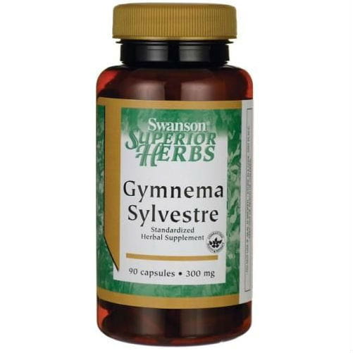Gurmar gymnema sylvestre extrait 300mg 90 gélules SWANSON