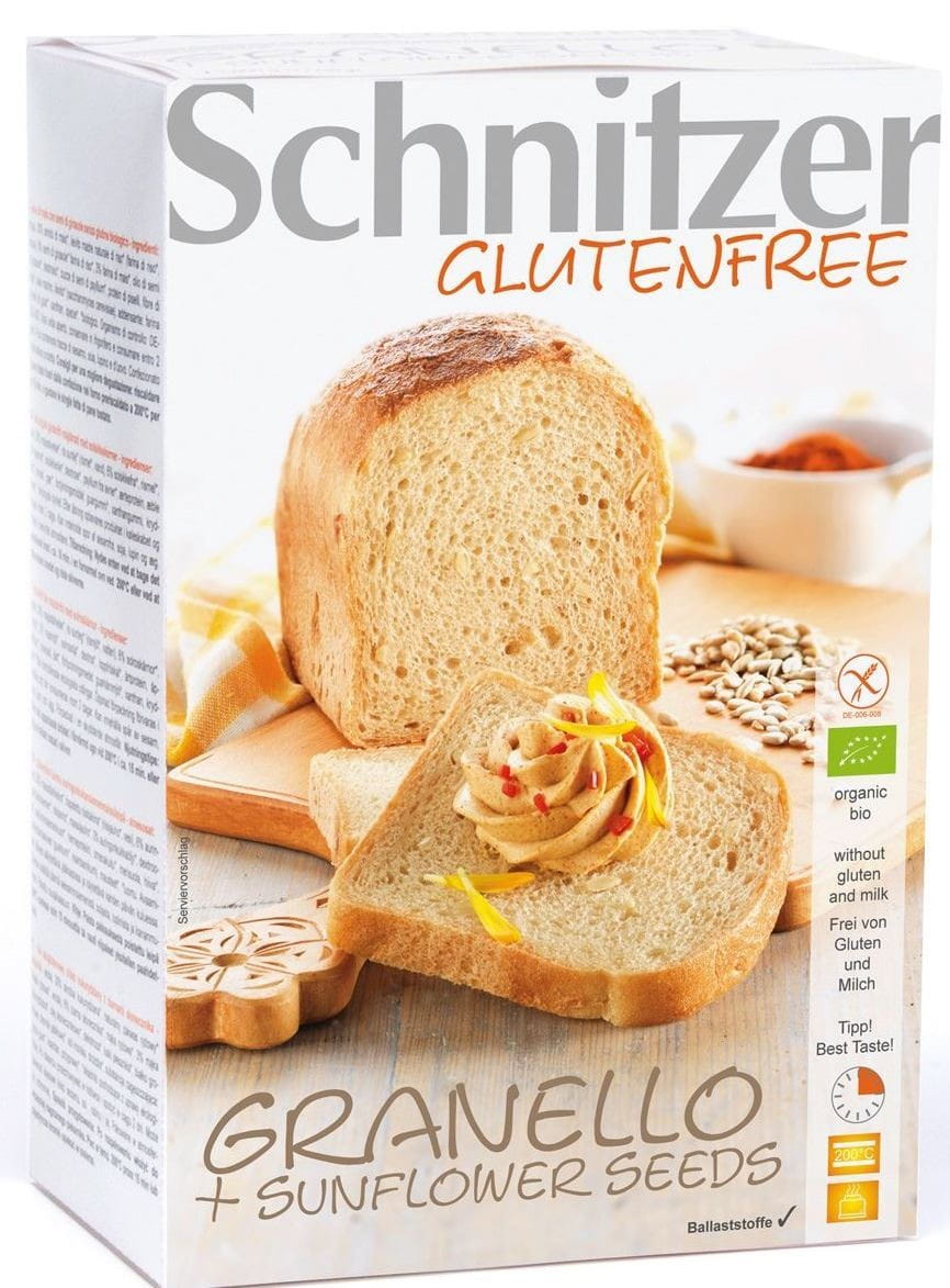 Pain sans gluten au tournesol BIO 500 g - SCHNITZER