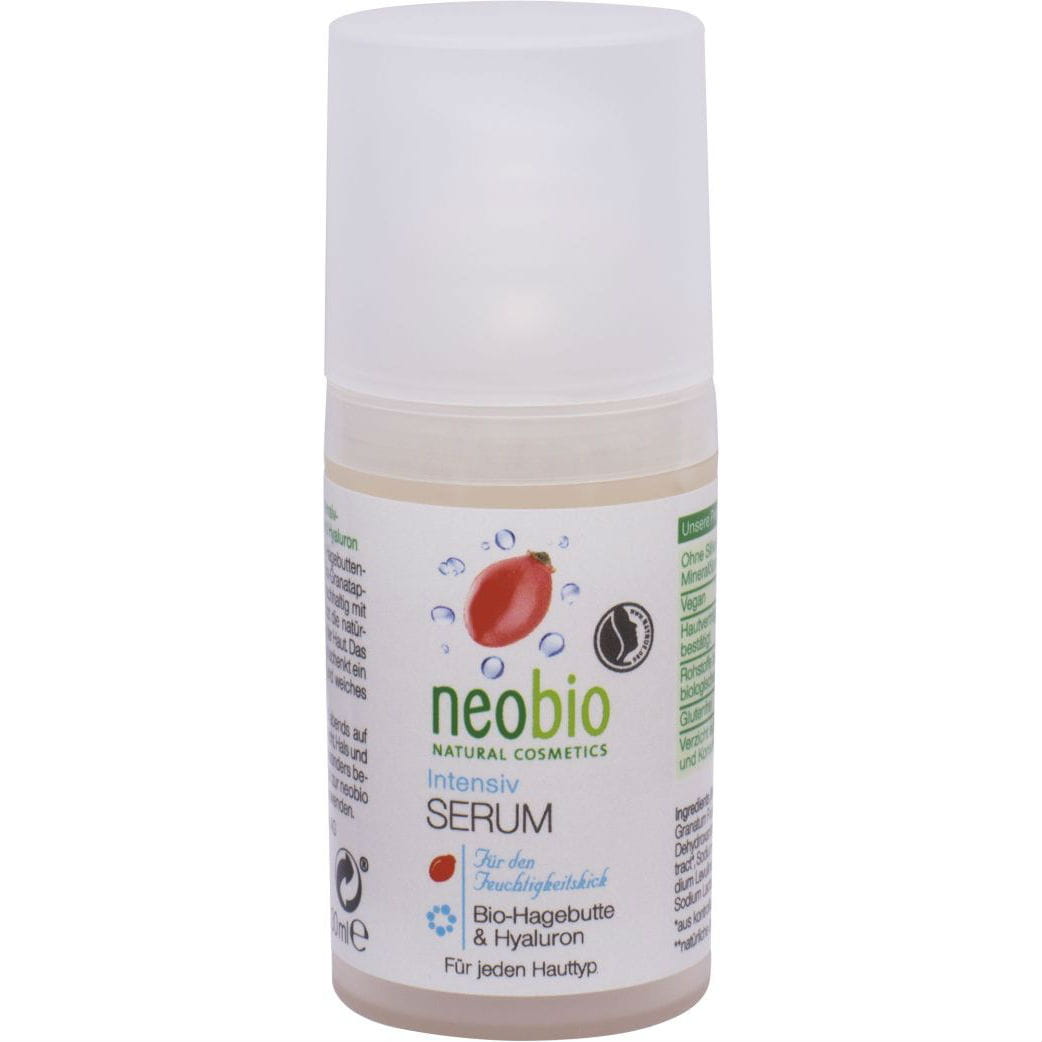 Sérum intensif à la rose sauvage et à l'acide hyaluronique EKO 30 ml - NEOBIO