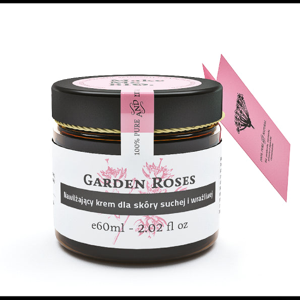Crème hydratante peaux sèches et sensibles roses du jardin 60ml MAKE ME BIO