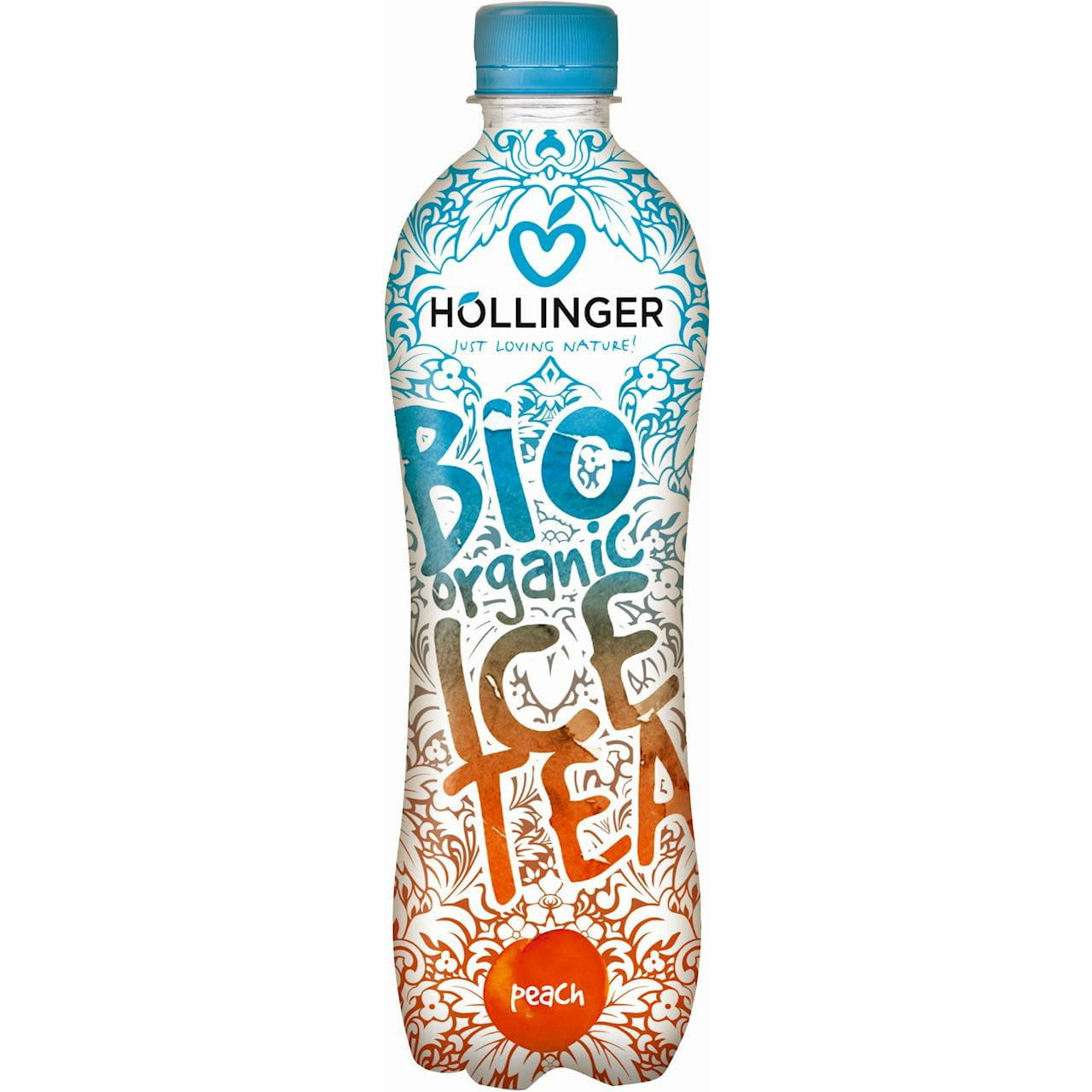 Boisson au thé glacé saveur pêche BIO 500 ml - HOLLINGER