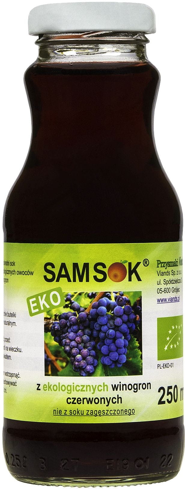 Seul jus de raisin rouge BIO 250 ml - VIANDS