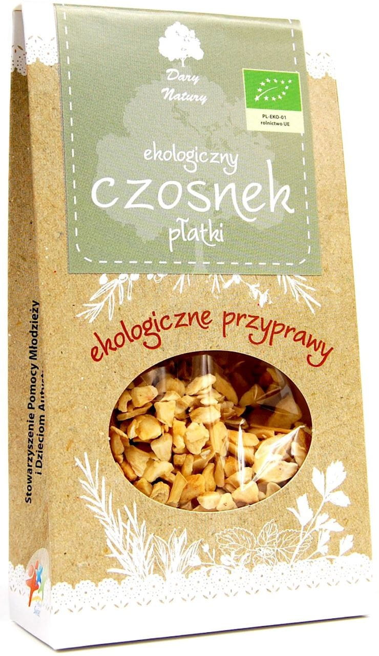 Morceaux d'ail séché BIO 50 g - CADEAUX DE LA NATURE